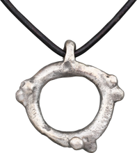 CELTIC PROSPERITY RING NECKLACE, C.300-100 BC - Picardi Jewelry
