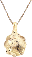 FINE ROMAN/BYZANTINE WHEEL OF FORTUNE NECKLACE, 5th-8th CENTURY AD - Picardi Jewelry