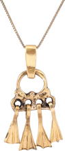 VIKING SORCERESS’S PENDANT NECKLACE. 10TH-11TH CENTURY AD - Picardi Jewelry