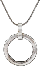 CELTIC PROSPERITY RING NECKLACE, C.400-100 BC - Picardi Jewelry