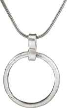 CELTIC PROSPERITY RING NECKLACE, C.400-100 BC - Picardi Jewelry