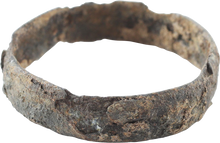 ANCIENT VIKING WEDDING RING, 850-1050 AD, SIZE 10 - Picardi Jewelry