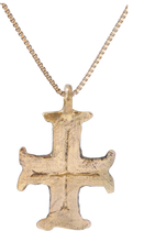 RARE MEDIEVAL EUROPEAN PILGRIM'S RELIQUARY CROSS - Picardi Jewelry