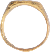 EARLY CHRISTIAN RING, 5TH-8TH CENTURY AD, SIZE 8 1/2 - Picardi Jewelry