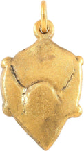 VIKING HEART PENDANT NECKLACE C.850-950 AD - Picardi Jewelry