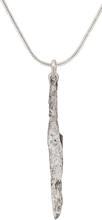 CELTIC PROSPERITY INGOT NECKLACE, C.400-100 - Picardi Jewelry