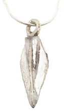 FINE GREEK ARROWHEAD PENDANT NECKLACE, C. 8th-3rd CENTURY BC - Picardi Jewelry