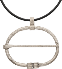 VIKING PROTECTIVE BROOCH NECKLACE 850-1050 AD - Picardi Jewelry