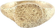 LATE ROMAN/MEDIEVAL RING SIZE 5. 7th-10th century AD. - Picardi Jewelry