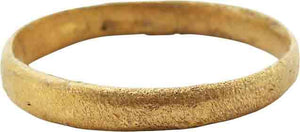 - ANCIENT VIKING WEDDING RING C.850-1050 AD SIZE 11