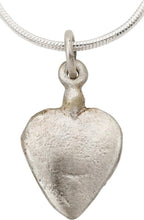 GOOD VIKING HEART PENDANT NECKLACE, 9th-10th CENTURY AD - Picardi Jewelry