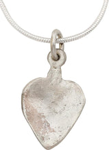 GOOD VIKING HEART PENDANT NECKLACE, 9th-10th CENTURY AD - Picardi Jewelry