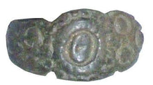 FINE MEDITERRANEAN BRONZE RING C.1500 SIZE 2 - Picardi Jewelry