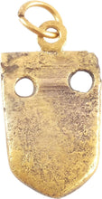 FLEMISH HERALDIC PENDANT NECKLACE, C.1450-1600 - Picardi Jewelry