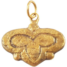 VIKING HEART PENDANT NECKLACE, C.850-1050 AD - Picardi Jewelry