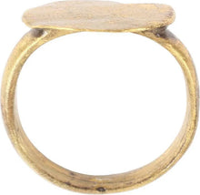 MEDIEVAL MAN'S RING, 14th-15th C.AD, SIZE 11 1/2