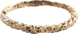 FINE VIKING TWISTED RING C.850-1050 AD SZ 9 3/4