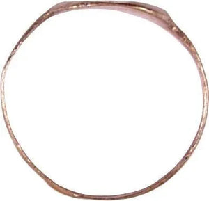 MEDIEVAL EUROPEAN RING 750-1100 AD, SIZE 8 1/2