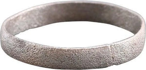 VIKING WOMAN'S WEDDING RING, 900-1050 AD, SZ 6 1/2
