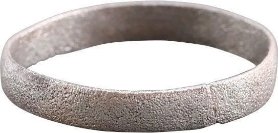 VIKING WOMAN'S WEDDING RING, 900-1050 AD, SZ 6 1/2