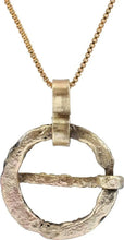 FINE VIKING PROTECTIVE ARMOR BROOCH NECKLACE, 10th-11th