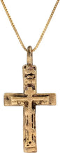 LARGE EASTERN EUROPEAN CROSS NECKLACE, 17TH-18TH CENTURY