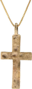 LARGE EASTERN EUROPEAN CROSS NECKLACE, 17TH-18TH CENTURY