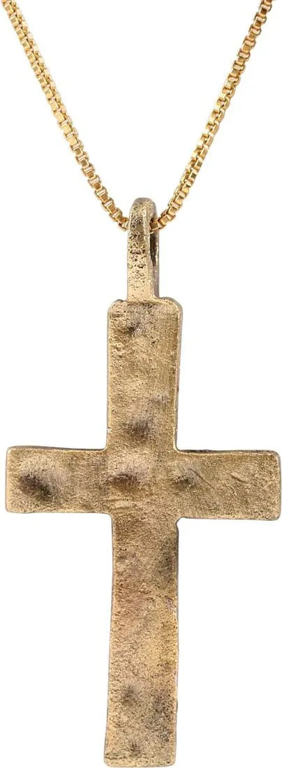 LARGE EASTERN EUROPEAN CROSS NECKLACE, 17TH-18TH CENTURY