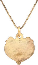 ANCIENT VIKING HEART PENDANT NECKLACE, C.850-1050 AD - Picardi Jewelry