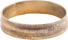 FINE VIKING WEDDING RING, SIZE 8 1/4, 850-1050 AD.