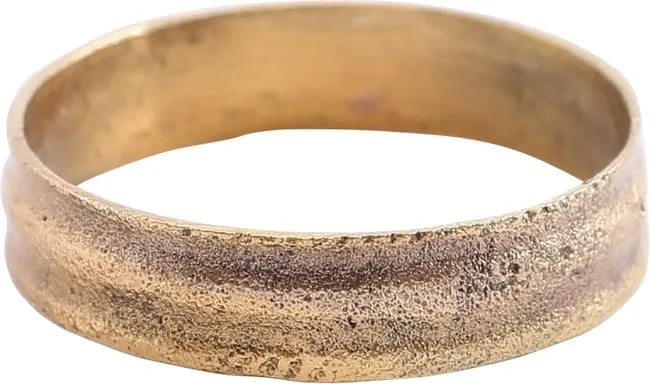 FINE VIKING WEDDING RING, SIZE 8 1/4, 850-1050 AD.