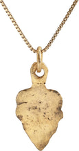VIKING HEART PENDANT, 900-1050 A.D