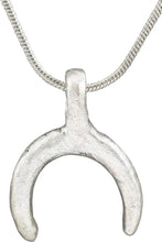VIKING LUNAR PENDANT, 9th-10th C.AD