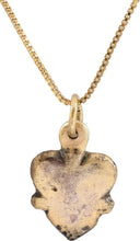 RARE VIKING HEART NECKLACE, 9TH-10TH CENT AD