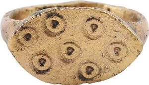 MEDIEVAL ANGLO-SAXON (ENGLISH) RING, SIZE 7