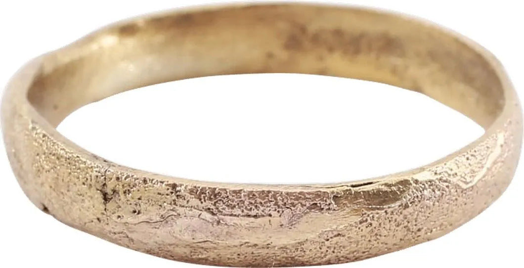 VIKING WARRIOR’S WEDDING RING, 9-10 CENT AD SIZE 10