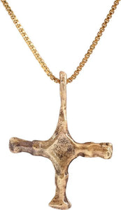 FINE SAXON CROSS NECKLACE, 9th-10th CENTURY