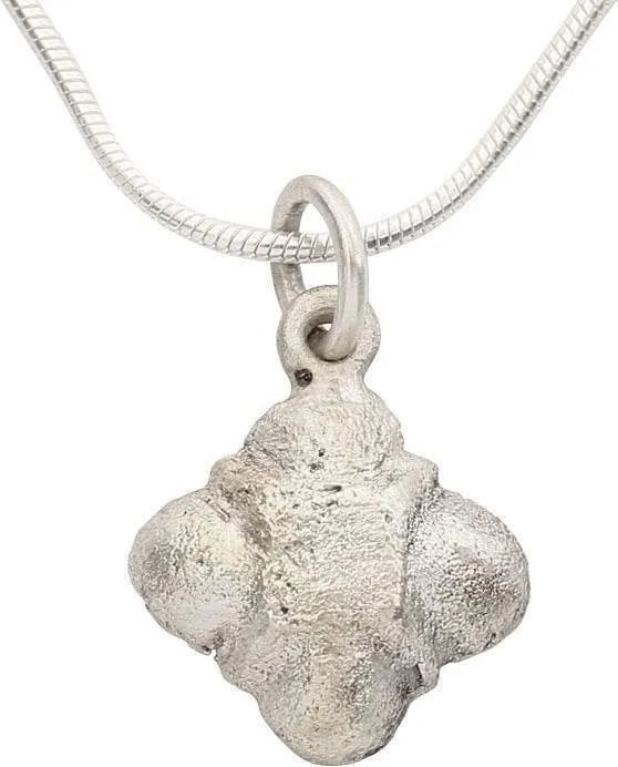 ANCIENT ROMAN QUATREFOIL NECKLACE 1st-2nd C.AD