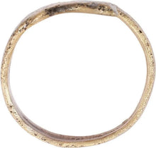 ANCIENT VIKING COIL RING, C.850-1050 AD, SIZE 8 3/4