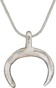 VIKING LUNAR PENDANT NECKLACE, C. 900 - 1000 AD