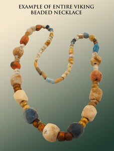 VIKING STONE BEADS, 8TH-11TH CENTURY AD - Picardi Jewelry