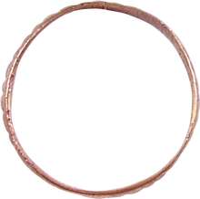 RARE REEDED VIKING WEDDING RING, SIZE 8 ¾ - Picardi Jewelry