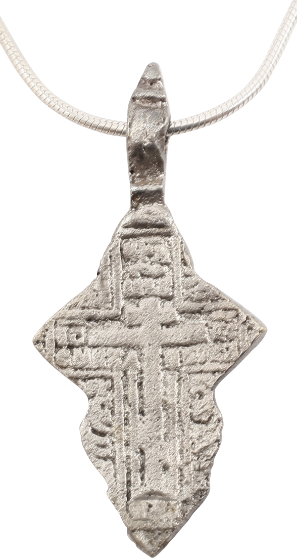 EASTERN EUROPEAN CHRISTIAN CROSS NECKLACE - Picardi Jewelry