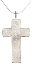 EUROPEAN SILVERED CROSS, 18th-19th CENTURY AD - Picardi Jewelry