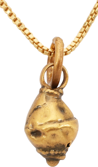 ANCIENT ROMAN WOMAN'S PENDANT NECKLACE 1ST-3RD CENTURY - Picardi Jewelry