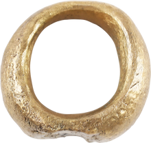 MASSIVE ASHANTI RING C.1900, ex: Sir Cecil Armitage Collection - Picardi Jewelry