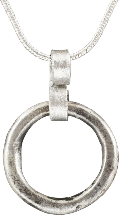 CELTIC PROSPERITY RING NECKLACE, C.400-100 BC - Picardi Jewelry