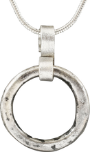 CELTIC PROSPERITY RING NECKLACE, C.400-100 BC - Picardi Jewelry