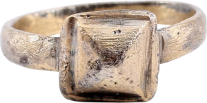 FINE ROMAN PROSTITUTE'S RING, C.100-300 AD, SIZE 4 (8270049181870)