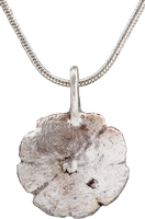 BYZANTINE WHEEL OF FORTUNE AMULET NECKLACE, 5th-8th CENTURY AD - Picardi Jewelry